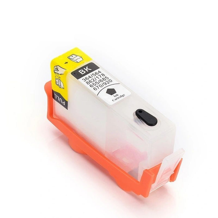 Dubaria Empty Refillable Cartridge For HP 3525 / 4615 / 4625 / 5525 / 6525 Printers Compatible With HP 685 (C / M / Y / B)