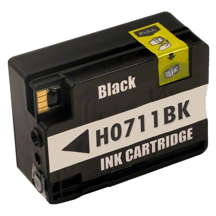 Dubaria 711 Black Ink Cartridge Repalcement For HP 711 Black Ink Cartridge For Use In DesignJet T120 24" ePrinter, DesignJet T520 24", ePrinter DesignJet T520 36" ePrinter