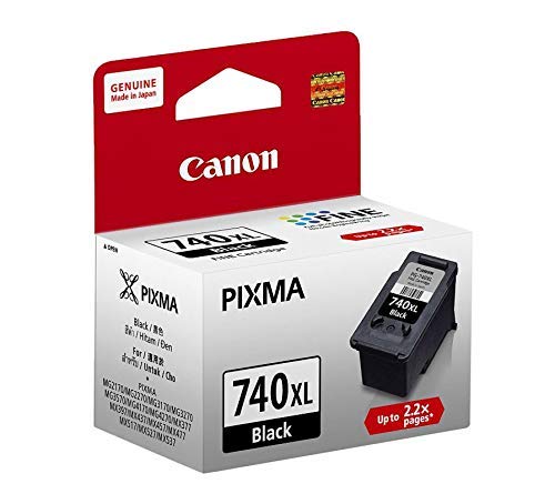 Canon PG-740XL / 740 XL Black Ink Cartridge - 400 Pages