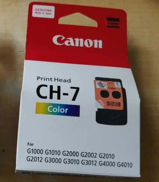 Canon CA 92 / CH-7 Printhead, Tri Color, Cartridge