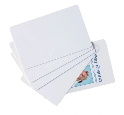 Dubaria Plain White PVC ID Cards For Epson L800, L805, L810, L850, R280, R290, T50, T60, P50, P60 InkJet Printers - Set of 50 Cards