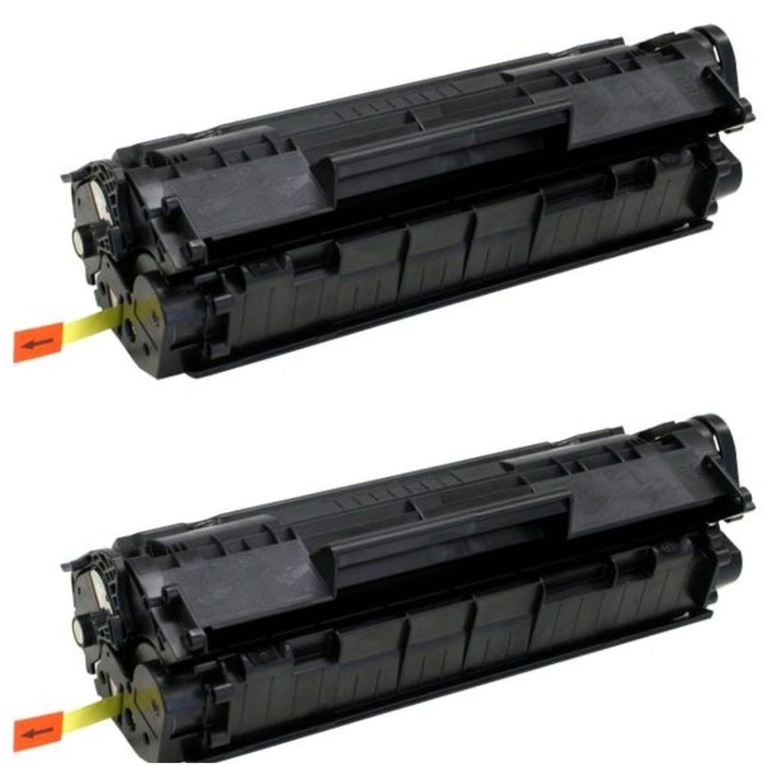 Dubaria 12A Compatible For HP 12A / Q2612A Toner Cartridge For HP LaserJet 1010, 1010w, 1012, 1015, 1018, 1020, 1022, 1022n, 1022nw, M1005 MFP, M1319f MFP, 3015, 3020, 3030, 3050, 3050z, 3052, 3055-pack of 2