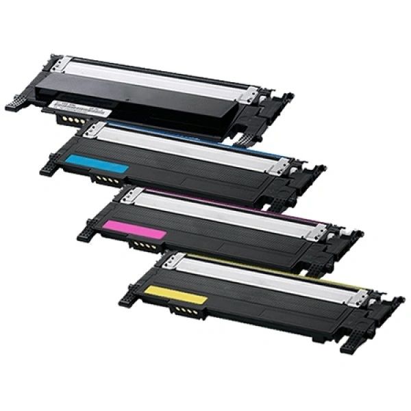 Dubaria 406 Color Toner Cartridges Compatible For Use In Samsung CLP-360, CLP-365, CLP-365W, CLP-366, CLP-366W, CLP-368, CLX-3300, CLX-3305, CLX-3305W, CLX-3305FN, CLX-3305FW, CLX-3306, CLX-3306W, CLX-3306FN, SL-C410W, SL-C460FW, SL-C460W Printers