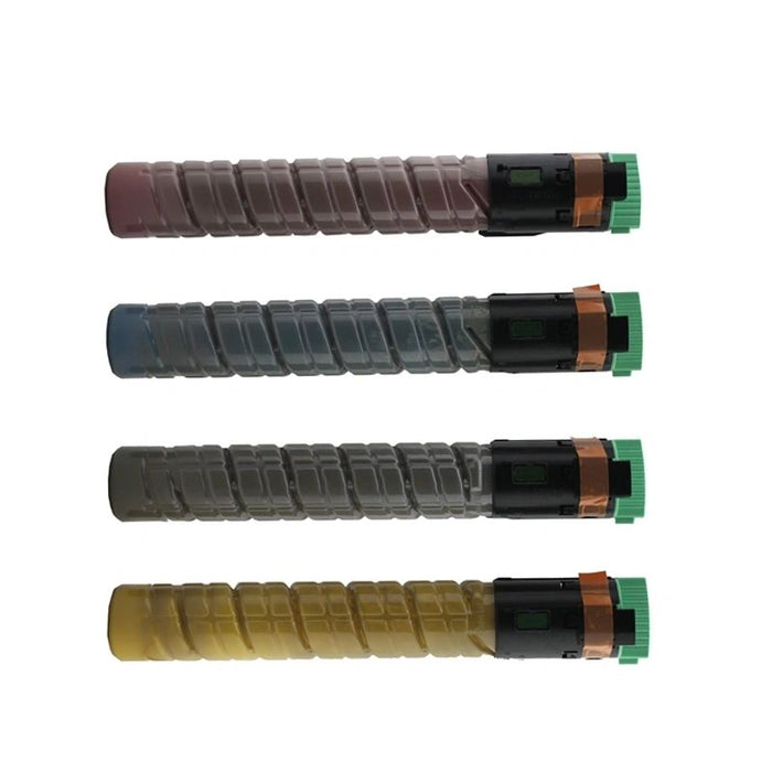 Dubaria Color Toner Cartridge Compatible For Ricoh MPC2030, MPC2010, MPC2050, MPC2530, MPC2550 Printer -Combo