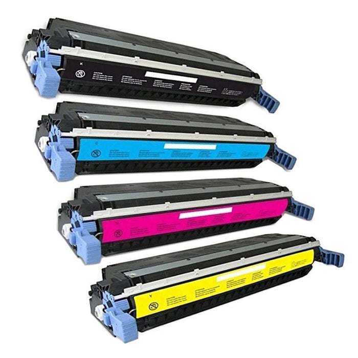 Dubaria 645A Toner Cartridge Bundle Combo Compatible For HP 645A - 9730A, 9731A, 9732A, 9733A Color LaserJet 5500 / 5500hdn / 5550dn / 5550n / 5500dn / 5500n / 5550dtn / 5500dtn / 5550 / 5550hdn