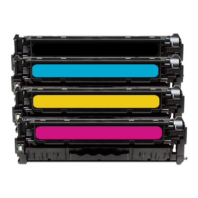 Dubaria 125A Toner Cartridge Bundle Combo Compatible For HP 125A - 540A, 541A, 542A, 543A Toner Cartridge For HP Printers Color LaserJet CM1312, CP1210, CP1215, CP1510, CP1515n, CP1518ni Printers