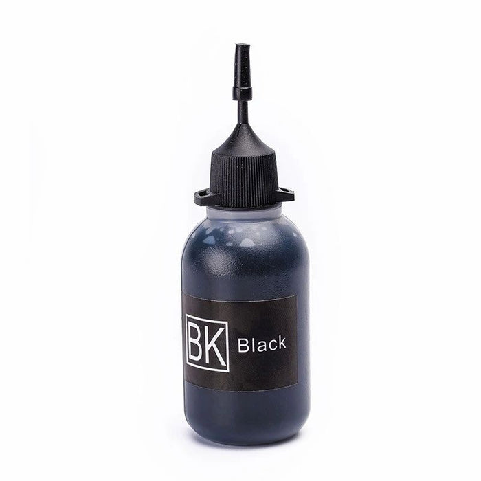 Dubaria Dye Refill Ink For Use In HP 901 Black & 901 TriColor Ink Cartridges - 30 ML Each Bottle