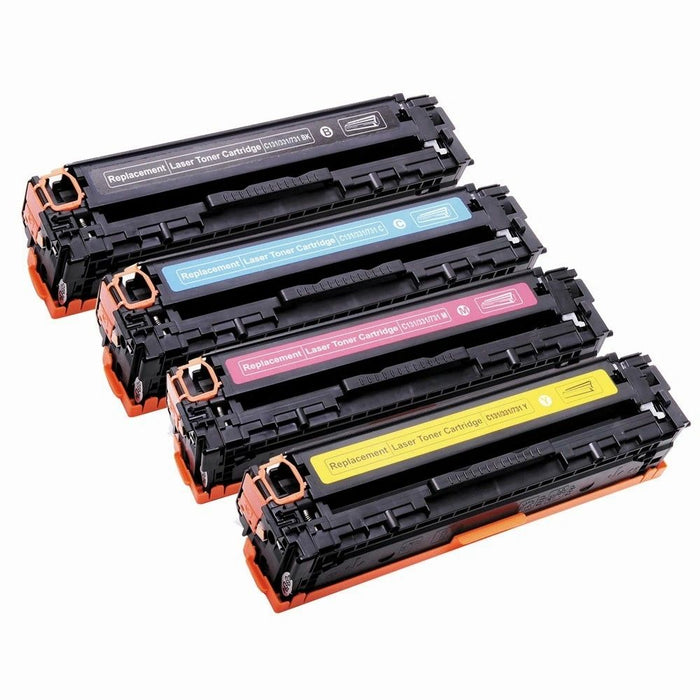 Dubaria 331 Toner Cartridge Combo Bundle Compatible For Canon 331 Toner Cartridges For Use In MF621Cn, MF628Cw, LBP7100Cn, LBP7110Cw Printers - Cyan, Magenta, Yellow & Black - Combo Pack