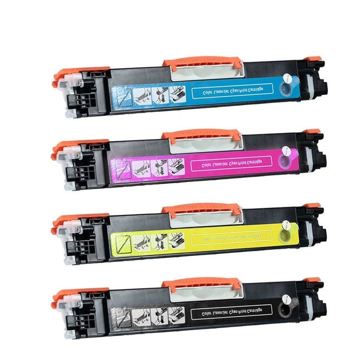 Kit De 4 Toner Hp 126a Original Ce310a,ce311a,ce312a,ce313a. Negro Kit De 4 Toner Hp 126a Original Ce310a,ce311a,ce312a,ce313a. Negro