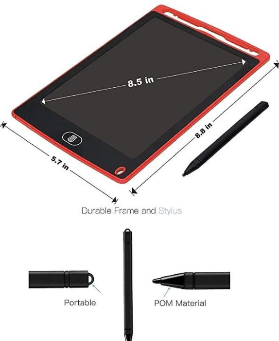 8.5 inch Display with Quick Erase Button Graphic Tablet (Multi Color)