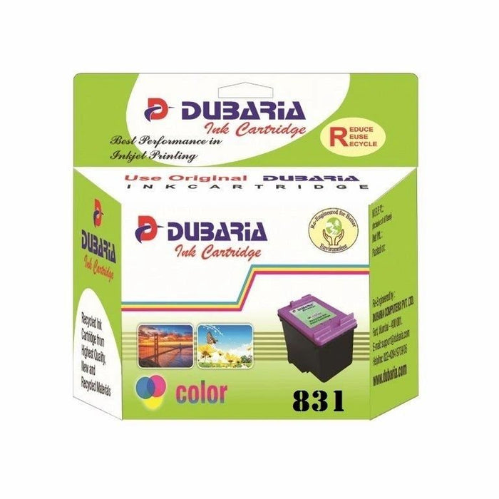 Dubaria 831 Tricolour Ink Cartridge For Canon 831 Tricolour Ink Cartridge