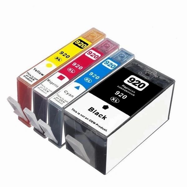 StarInk S920 XL Ink Cartridge Combo Value Pack Compatible For HP 920 XL Ink Cartridges For Use In For use In OfficeJet 6500 - E709c ,6500A, E710n, 6500A, 7000, E809a, 7500A, E910a Printers