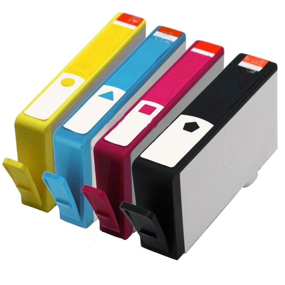 Buy Dubaria Black Plus Tri Color Ink Cartridge for Use In HP OfficeJet Pro  6230, E6812 Printers (Pack of 4) Online at Best Prices in India - JioMart.