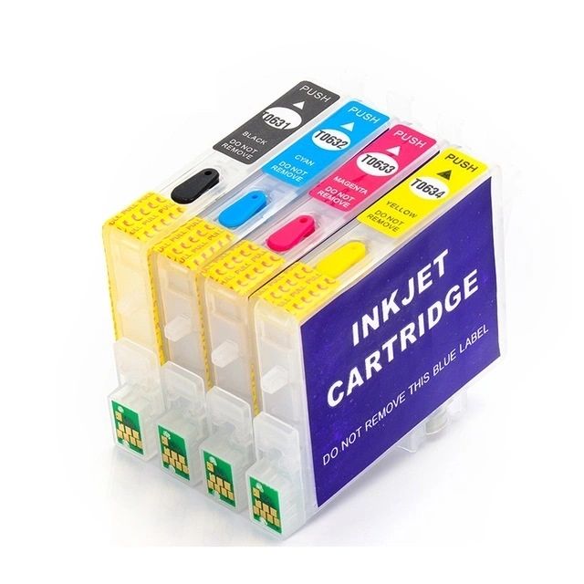 Dubaria Empty Refillable Ink Cartridge Compatible For Epson STYLUS C67, C87, C87PE, CX4100, CX4700, CX3700 Printers