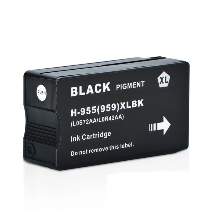 Dubaria 955 XL Black Ink Cartridge Compatible For HP 955 XL (959) Black Ink Cartridge For Use In HP OfficeJet Pro 7740, 8210, 8216, 8700, 8710, 8715, 8716, 8717, 8720, 8725, 8727, 8730, 8740, 8745 All-in-One Printer, HP OfficeJet Managed MFP P27724dw