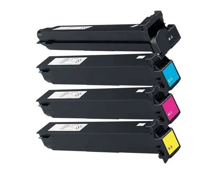 Dubaria TN 611 Toner Cartridges Compatible For Konica Minolta TN611K, TN611C, TN611M, TN611Y Toner Cartridges For Use In C451, C550 & C650 Printers - Pack of All Four Color Toners