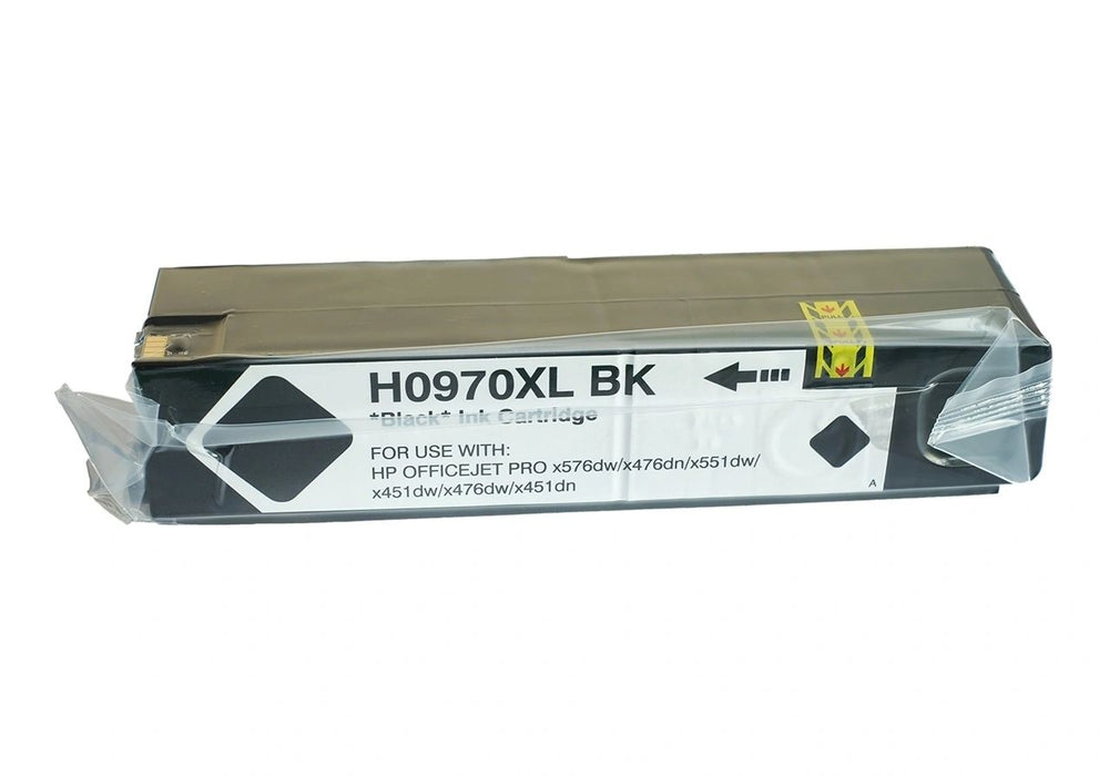 Dubaria 970 XL Black & 971 XL Cyan, Magenta & Yellow For Use In OfficeJet Pro X476dn MFP, X476dw MFP, X576dn MFP, X576dw MFP, X451dn, X451dw, X551dw Printers - Combo Value Pack