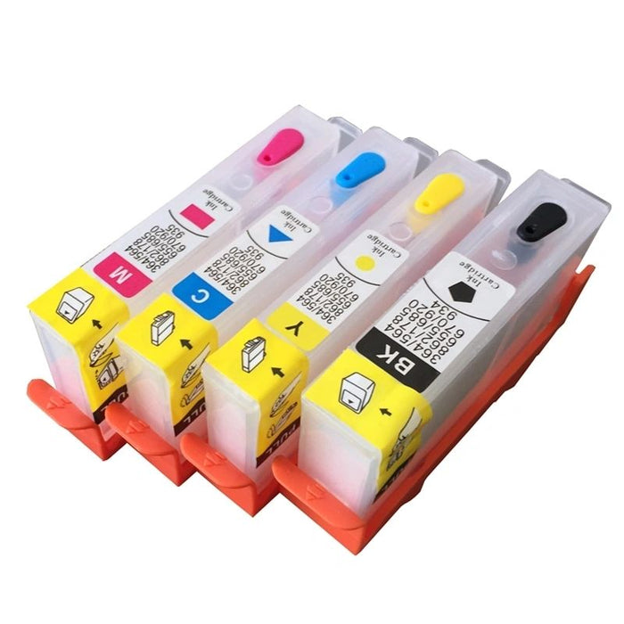 Dubaria Empty Refillable Ink Cartridges Compatible For HP 934 & 935 For Use In HP OfficeJet Pro 6230, 6830, 6835, 6812, 6815 Printers