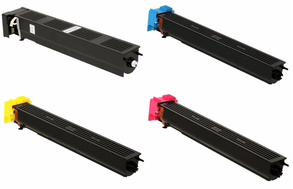 Dubaria TN 611 Toner Cartridges Compatible For Konica Minolta TN611K, TN611C, TN611M, TN611Y Toner Cartridges For Use In C451, C550 & C650 Printers - Pack of All Four Color Toners