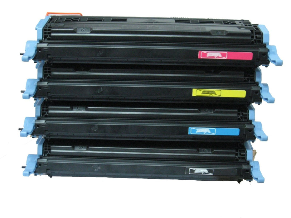 Dubaria 124A Toner Cartridge Bundle Combo Compatible For HP 124A - 6000A, 6001A, 6002A, 6003A Color LaserJet 1600 / 2605dn / CM 1017MFP / 2600dn / 2600dtn / 2600 / CM 1015MFP