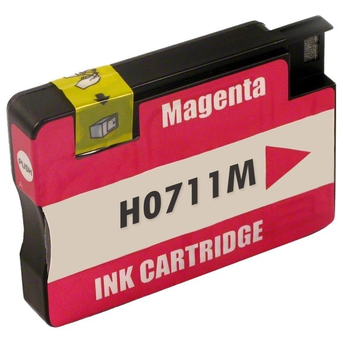 Dubaria 711 Magenta Ink Cartridge Repalcement For HP 711 Magenta Ink Cartridge For Use In DesignJet T120 24" ePrinter, DesignJet T520 24", ePrinter DesignJet T520 36" ePrinter