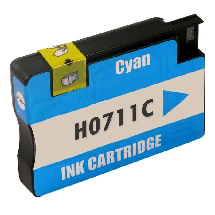 Dubaria 711 Cyan Ink Cartridge Repalcement For HP 711 Cyan Ink Cartridge For Use In DesignJet T120 24" ePrinter, DesignJet T520 24", ePrinter DesignJet T520 36" ePrinter