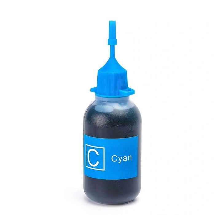 Dubaria Dye Refill Ink For Use In HP 46 Black & 46 TriColor Ink Cartridges - 30 ML Each Bottle