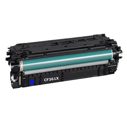 Dubaria CF361X Toner Cartridge Compatible For HP CF361X Cyan Toner Cartridge For Use In HP Color LaserJet Enterprise M552dn/ M553n/ M553dn/ M5053x/ MFP M577dn /M577f/ M577c/ M577z Printers .