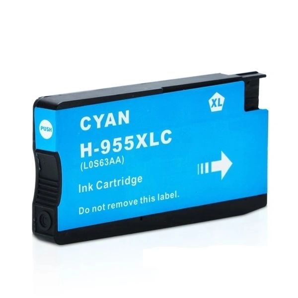 StarInk 955 XL Cyan Ink Cartridge Compatible For HP 955 XL Cyan Ink Cartridge For Use In HP OfficeJet Pro 7740, 8210, 8216, 8700, 8710, 8715, 8716, 8717, 8720, 8725, 8727, 8730, 8740, 8745 All-in-One Printer, HP OfficeJet Managed MFP P27724dw Printer
