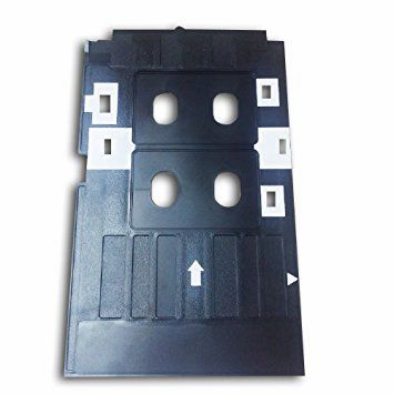 Dubaria PVC ID Card Tray For InkJet Printer Used For Epson L800, L805, L810, L850, R280, R290, T50, T60, P50, P60 + FREE 5 Units of PVC ID Cards
