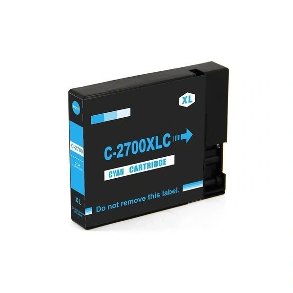 StarInk 2700 XL Cyan Ink Cartridge Compatible For Canon PGI 2700 XL Cyan Ink Cartridge For Use In Canon Maxify IB 4080, IB 4070, IB 4170, MB 5070, MB 5080, MB 5370, MB 5470, MB 4075, MB 5170 Printer